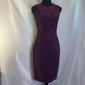 Calvin Klein Purple Sheath Dress